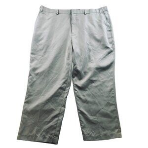 Adjust-A-Band Men's Dress Pants 44S 44x26 Straight Formal Workwear Relaxed Beige